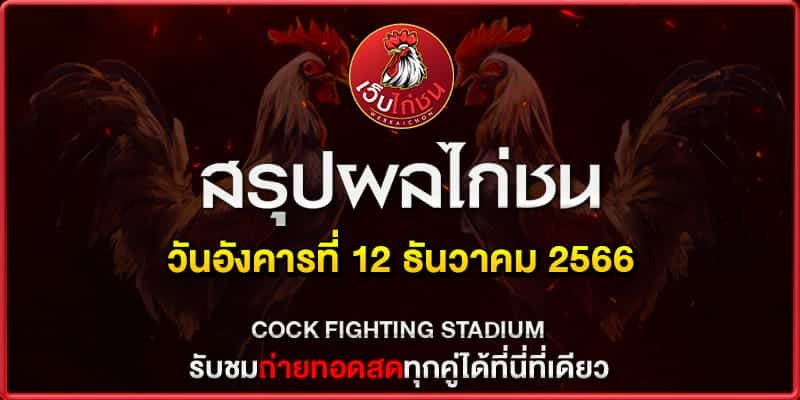 ไฮไลท์ไก่ชนใหม่ล่าสุด