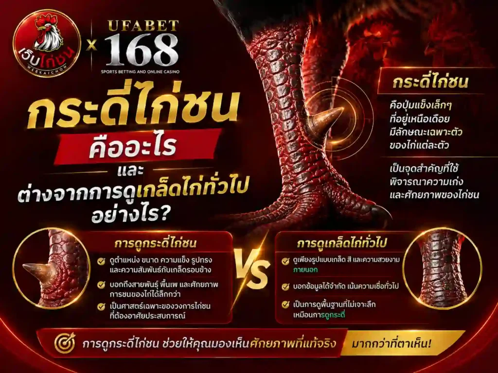 กระดี่ไก่ชน คืออะไร และต่างไก่ทั่วไปอย่างไร
