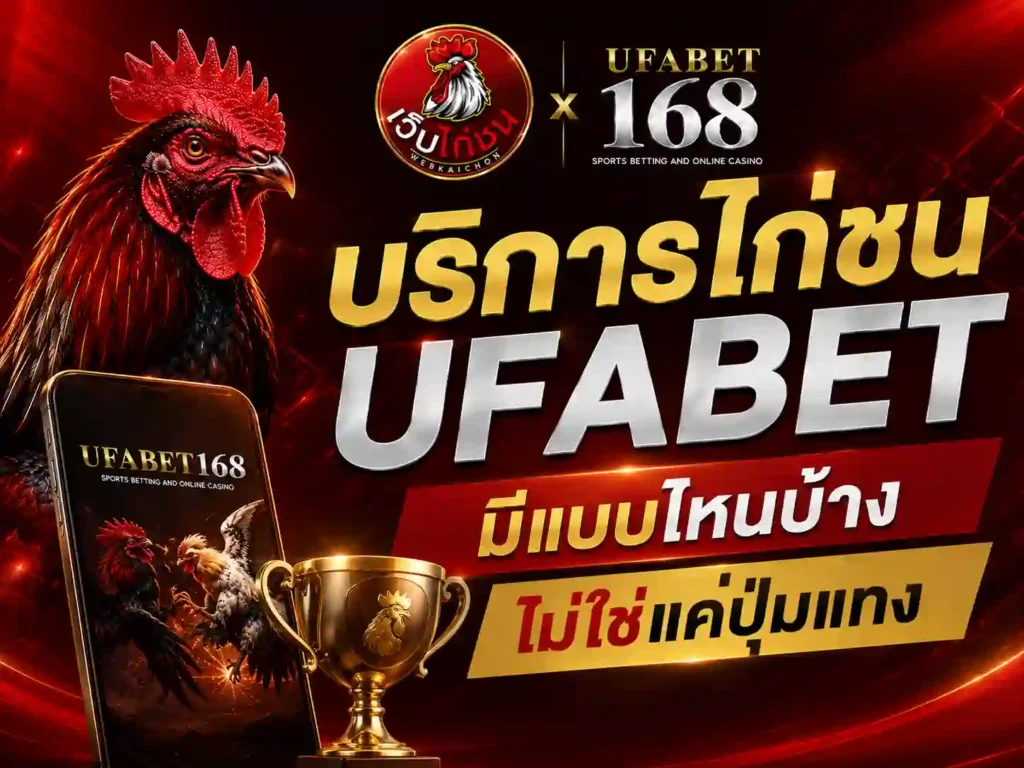 บริการไก่ชน UFABET มีแบบไหนบ้าง